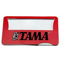 Red Light Up Magnifier Card w/ White LED Light